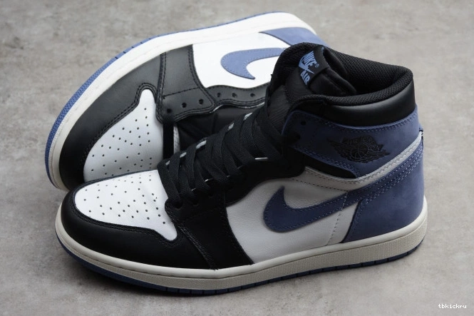 Cheap TBK High Jordan Blue 555088-115 1 Moon Air Retro OG 0811
